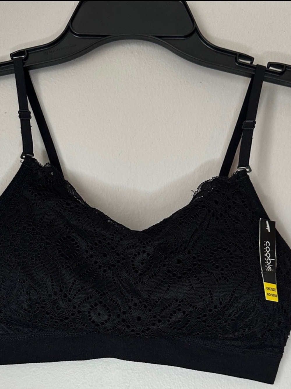 Coobie Black Lace Bralette